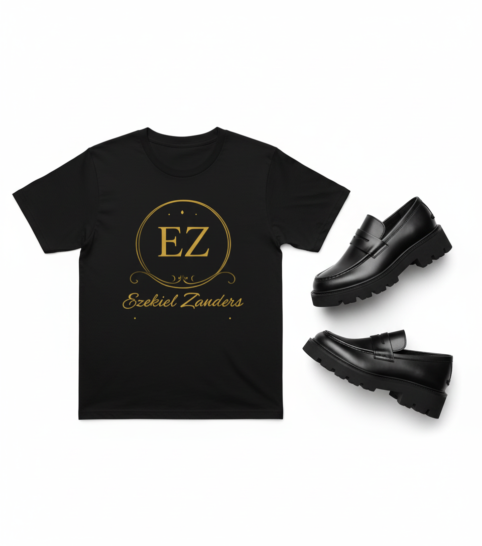 Classic Black EZ Tee - Image 1