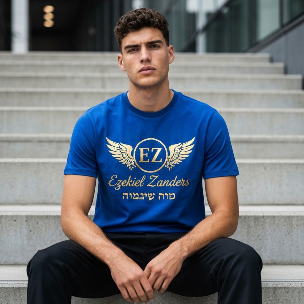 Royal Blue EZ Tee thumbnail 2