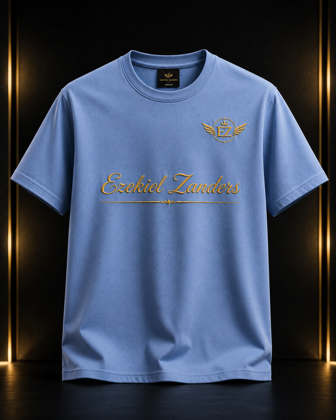 Light Blue EZ T-Shirt thumbnail 3