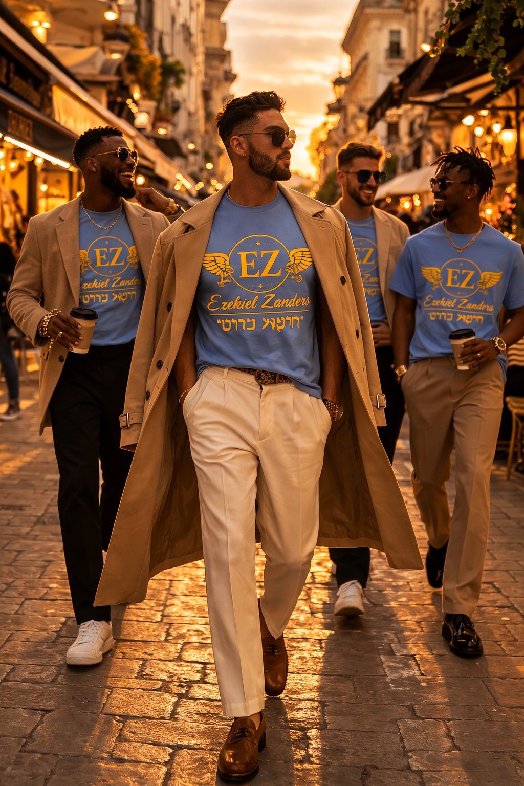 Light Blue EZ T-Shirt - Image 1