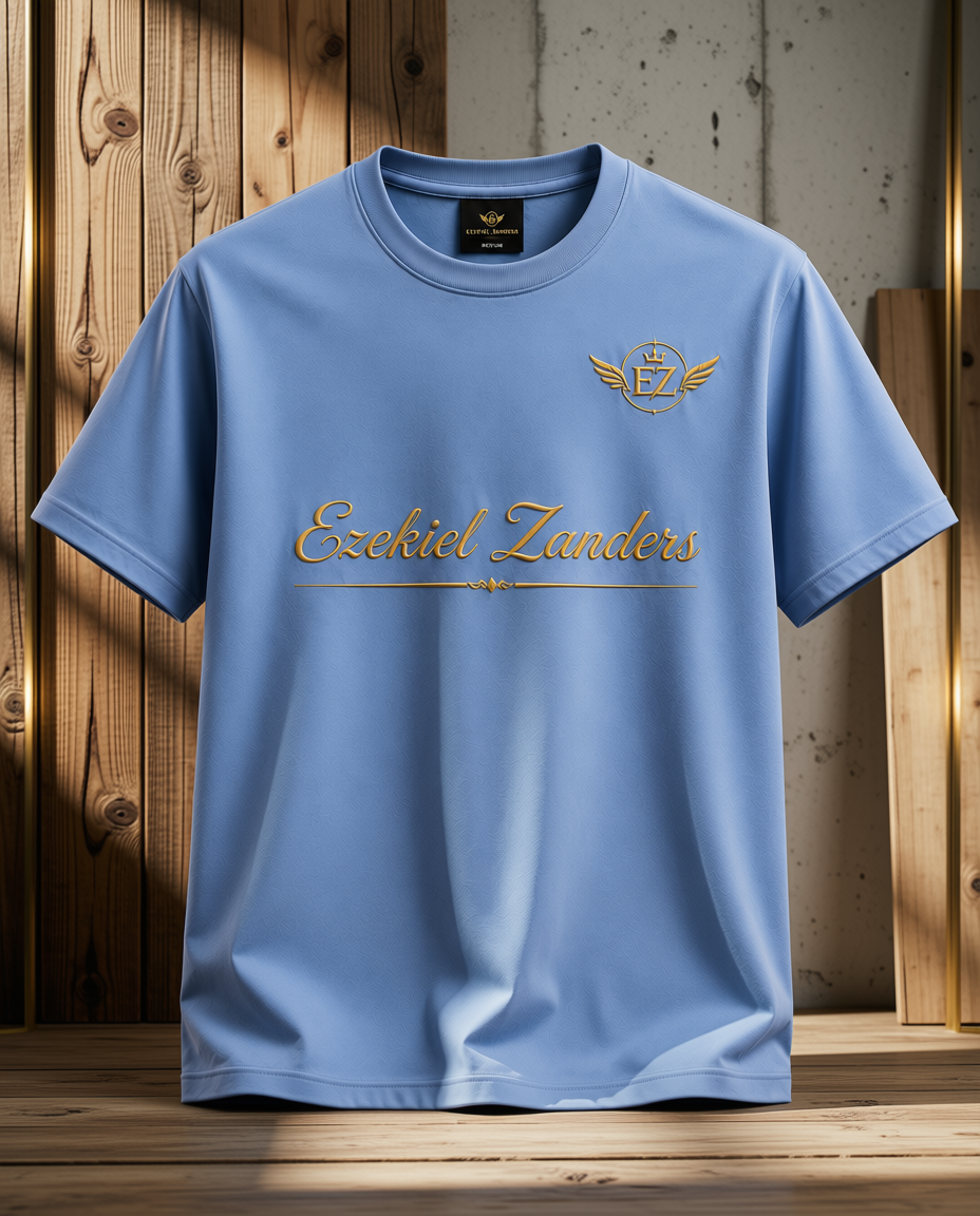 Light Blue EZ T-Shirt - Image 1